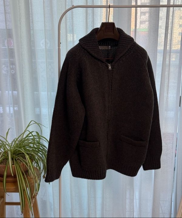 MUSINSA | FRIZMWORKS HEAVY COWICHAN ZIP UP CARDIGAN _ FOREST MUSINSA | FRIZMWORKS HEAVY COWICHAN ZIP UP CARDIGAN _ FOREST