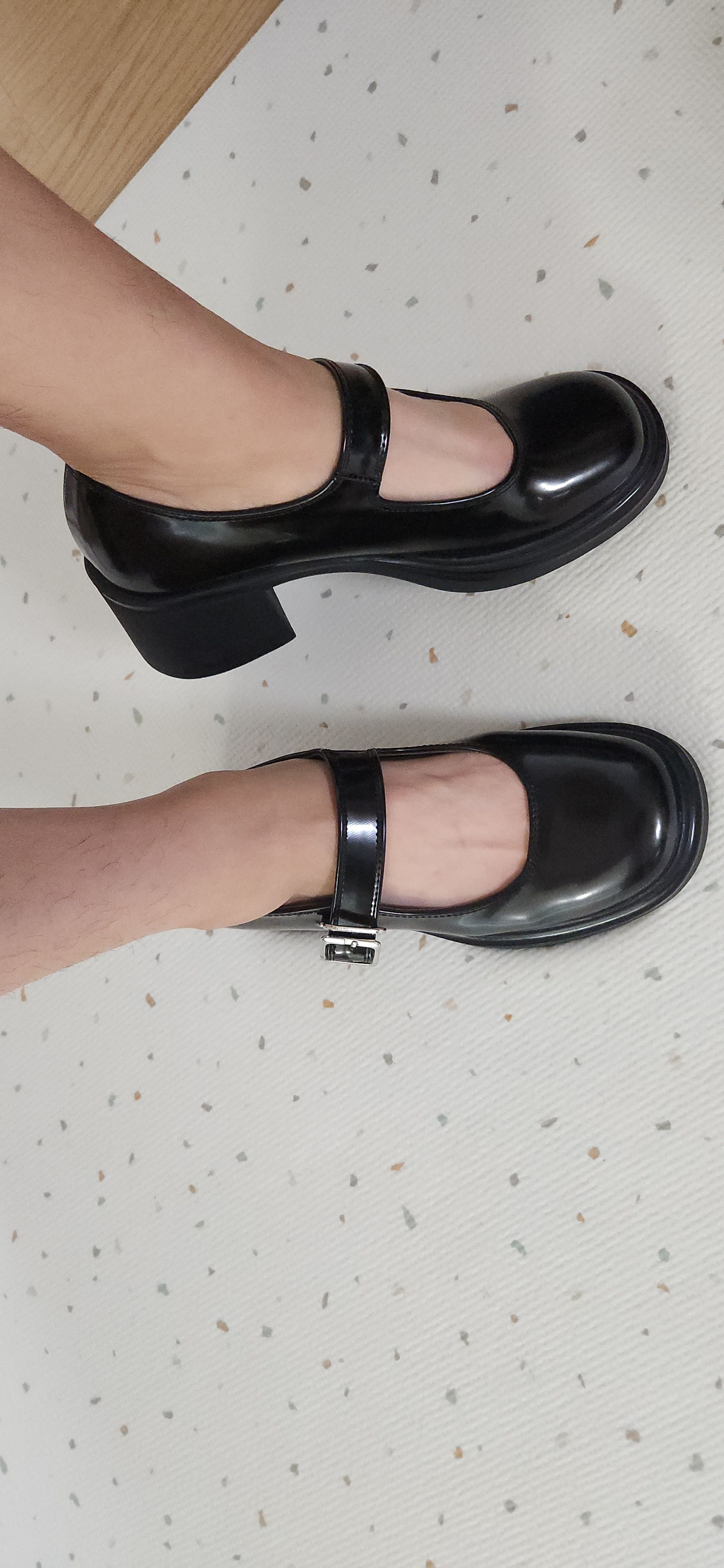 ★MAC MOC★ Agnes 2Color Simple Basic Mary Jane Pumps 55Cm A MUSINSA | MACMOC Agnes 2Color Simple Basic Mary Jane Pumps 5.5Cm