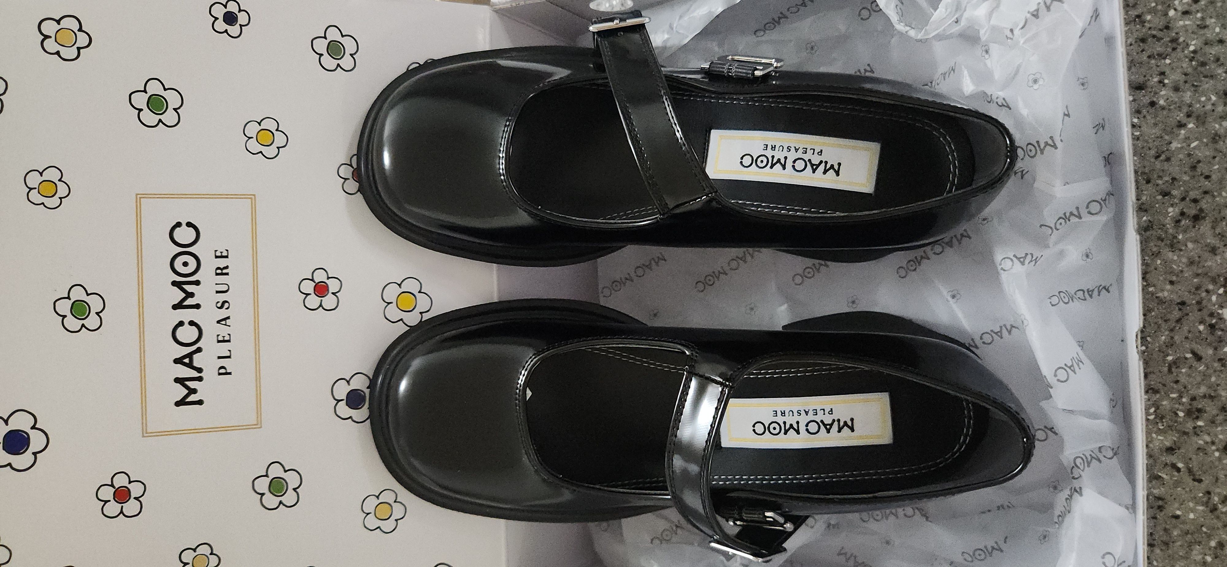 MUSINSA | MACMOC Agnes 2Color Simple Basic Mary Jane Pumps 5.5Cm