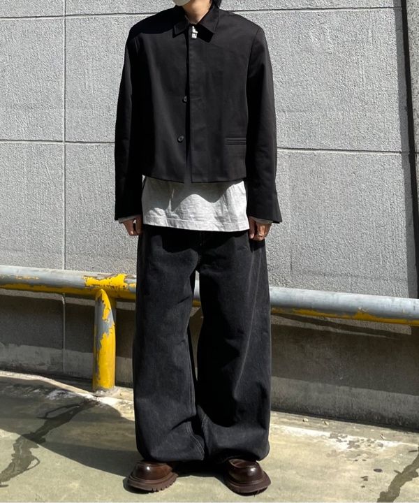 MUSINSA公式 | DNSR Mammoth Horseleather Loafer Black
