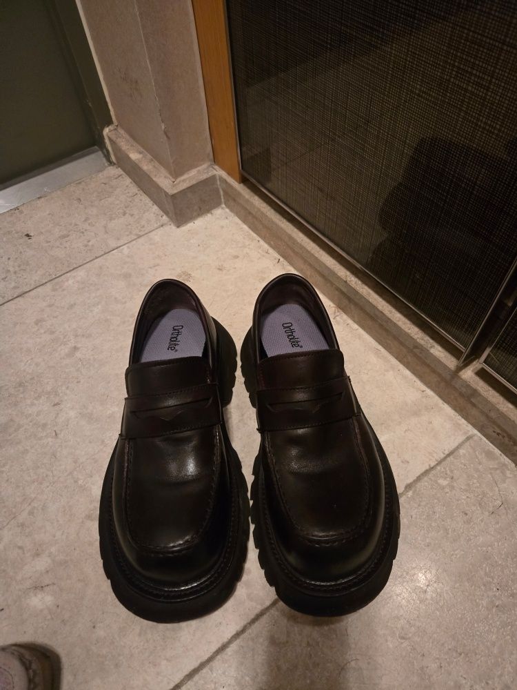 MUSINSA公式 | DNSR Mammoth Horseleather Loafer Brown