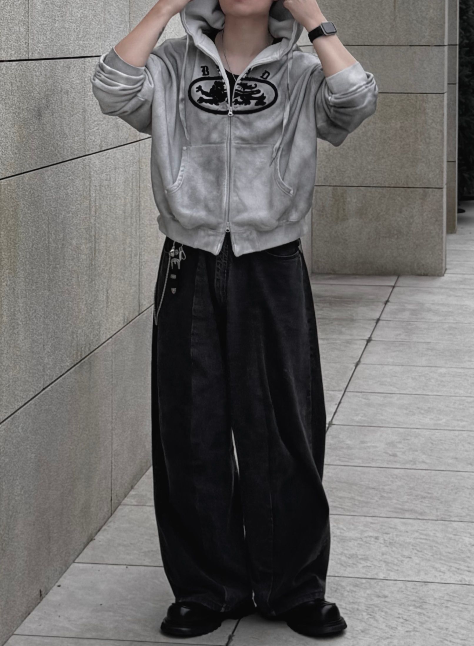 MUSINSA公式 | DNSR Mammoth Horseleather Loafer Black