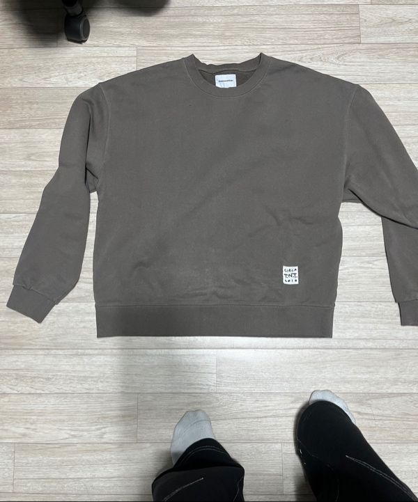 MUSINSA | thisisneverthat® TNT Faded Crewneck Dark Mocha
