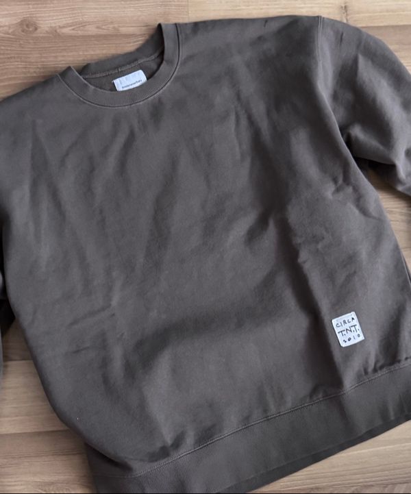 MUSINSA | thisisneverthat® TNT Faded Crewneck Dark Mocha