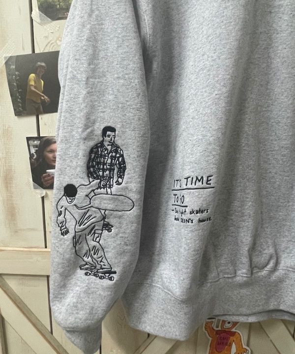MUSINSA | thisisneverthat® Sketch Embroidery Crewneck