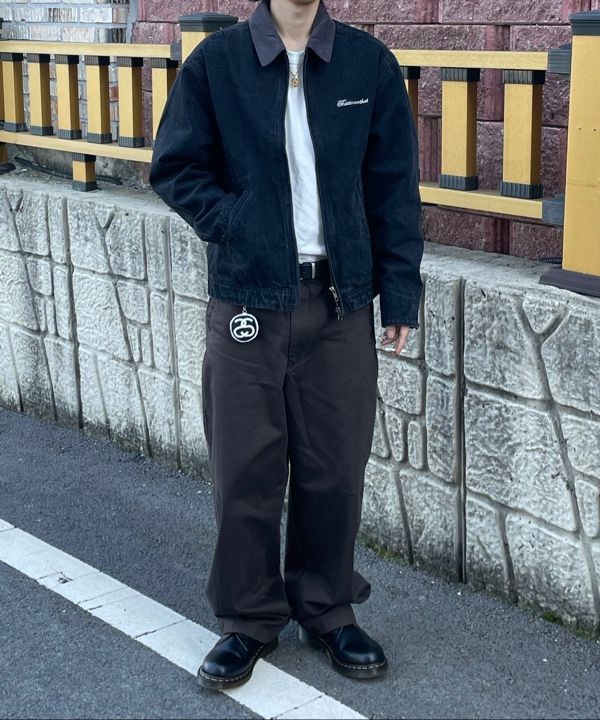 thisisneverthat フード付きデニムジャケット Mサイズ ブラック Denim – thisisneverthat® JP