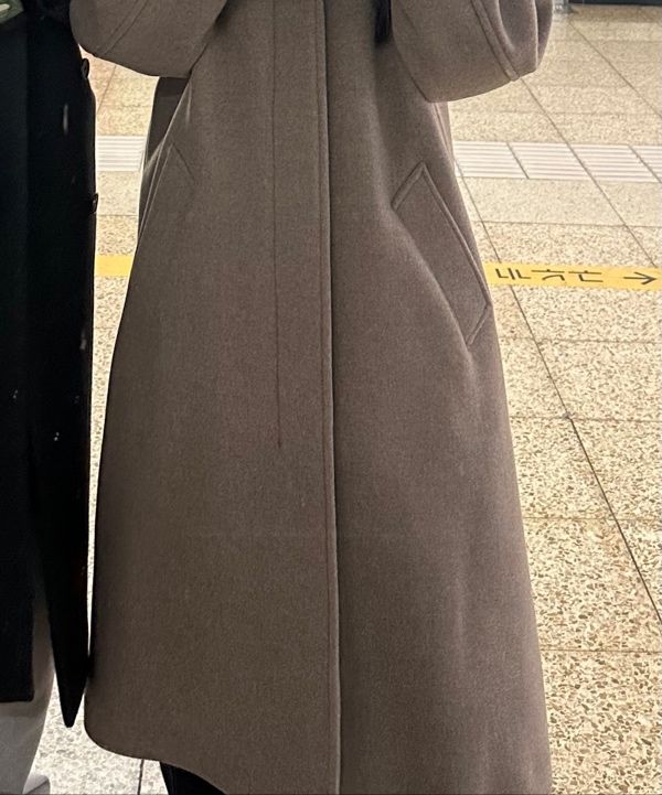 ☆送料・関税込☆MONGDOL★WOOL BLEND BALMACAAN LONG COAT★ Wool Balmacaan Coat | Appleseed's