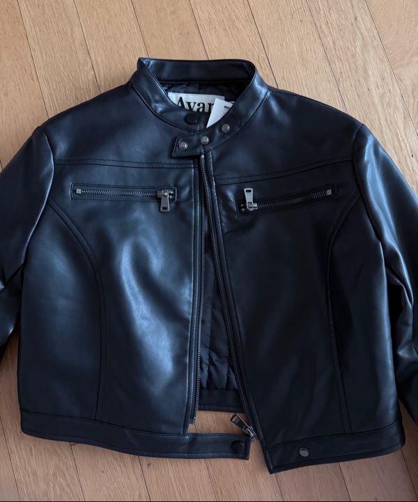 レザージャケット・コート AVANDRESS Rider Art Leather Jacket PURPLE MUSINSA | AVANDRESS Rider Art Leather Jacket PURPLE
