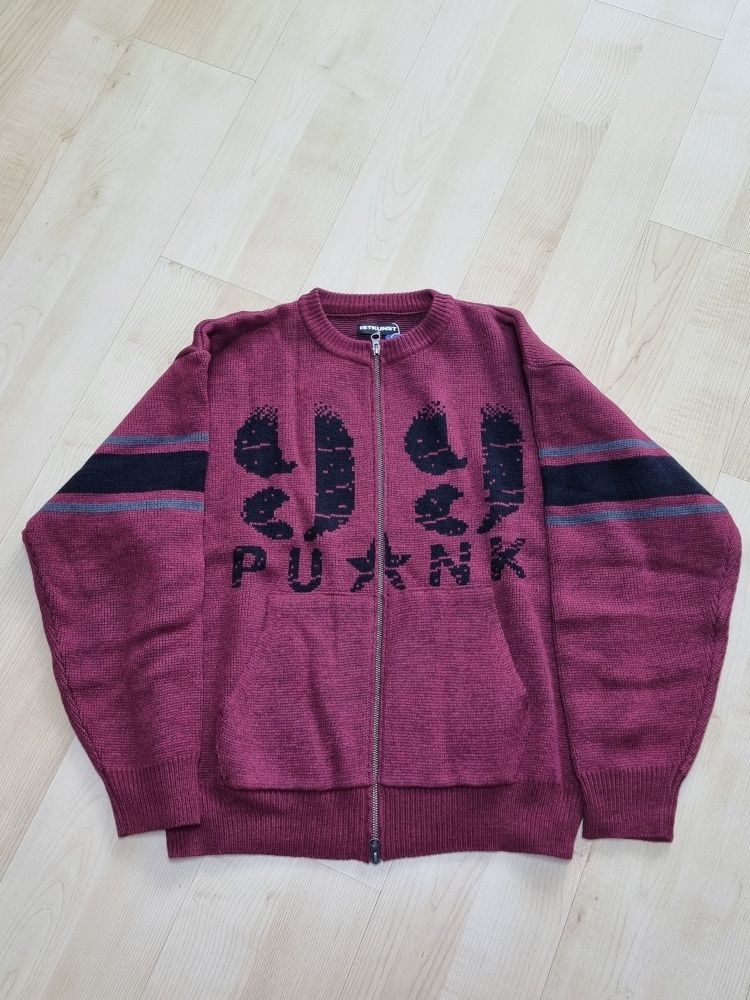 MUSINSA公式 | ISTKUNST 99 PUNK ZIP UP KNIT_GREY(IK2EFMK684A)