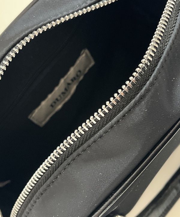 MUSINSA | DUMARO Journey Small Two Way Cross Bag / black