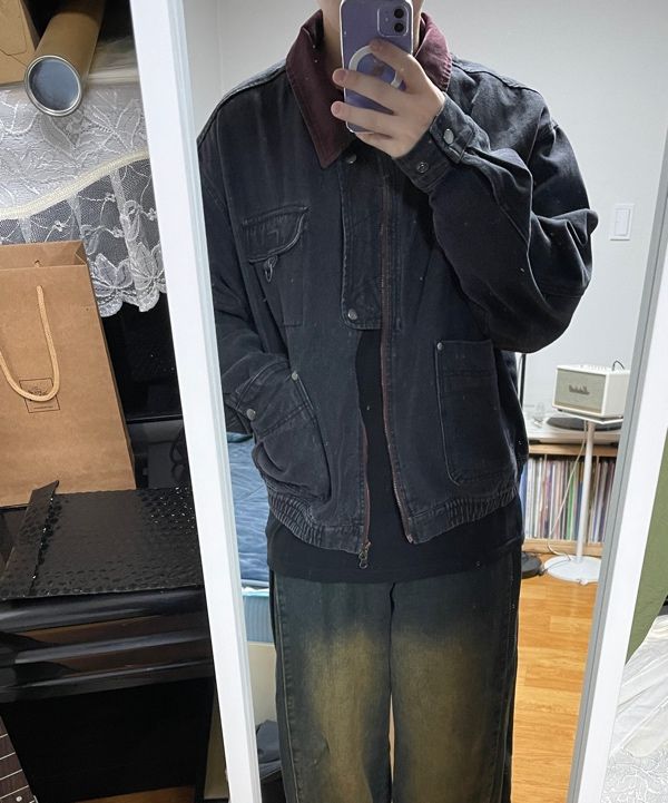 ★人気★【WV PROJECT】★Unique denim work jacke.t★ ☆人気☆【WV PROJECT】☆Unique denim work jacke.t☆