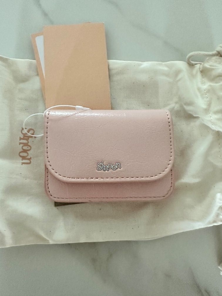 ◇sinoon◇ Sinoon Logo Card Wallet Soft Pink MUSINSA公式 | SINOON Sinoon Logo Card Wallet (Black)