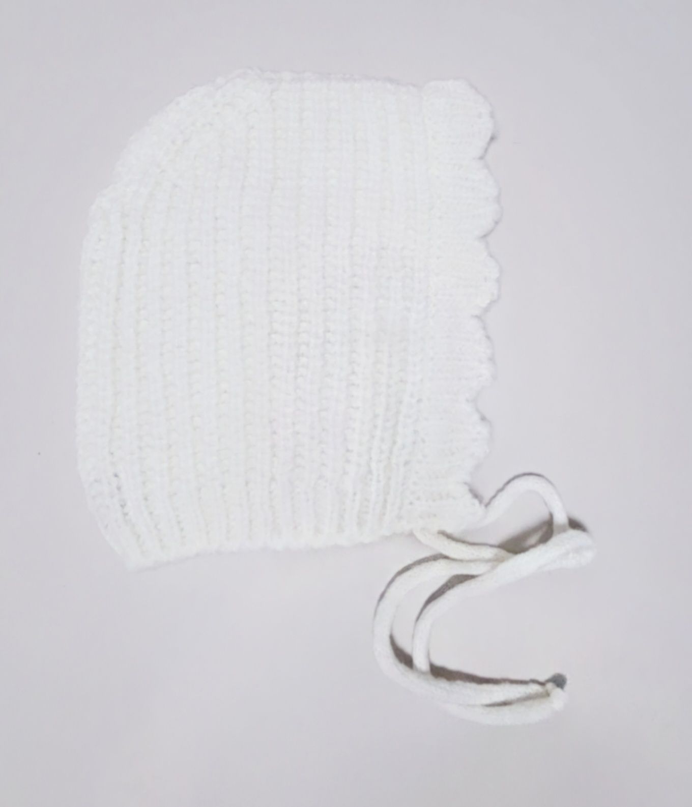MUSINSA公式 | SINOON Knit Bonnet Hat (Cream)
