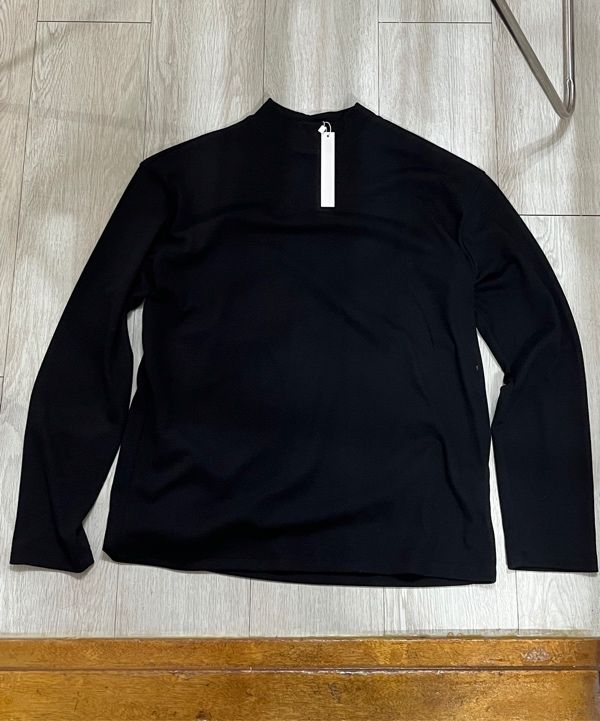 【新品未使用】NKNIT KNIT T-shirt BLACK MUSINSA | SIGNATURE [Choi Jong Woo X Signature] Mock Neck