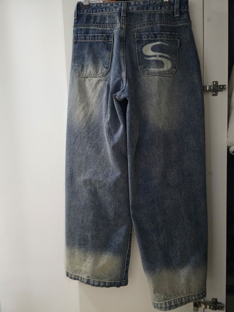 デニム・ジーパン ODD X SORANO Balloon Fit Denim Snap Button Pants LIGHT BLUE MUSINSA | ODDSTUDIO [ODD x SORANO] Balloon Fit Denim Snap