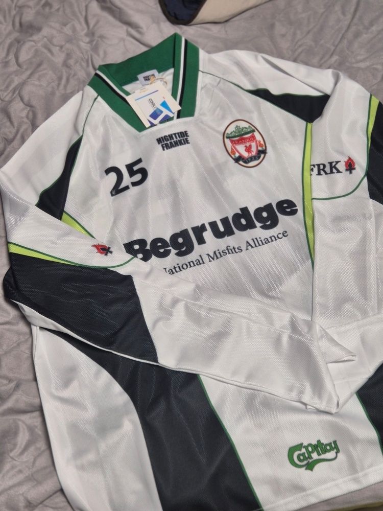 MUSINSA | HIGHTIDE FRANKIE 1925 FRANKIE DERBY JERSEY WHITE