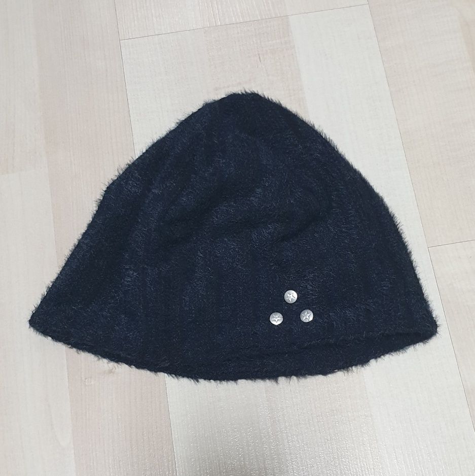 ■BAUF■ Star Rivet Fluffy Beanie White BH24FW-UWHT1 MUSINSA | BAUF Star Rivet Fluffy Beanie [White]