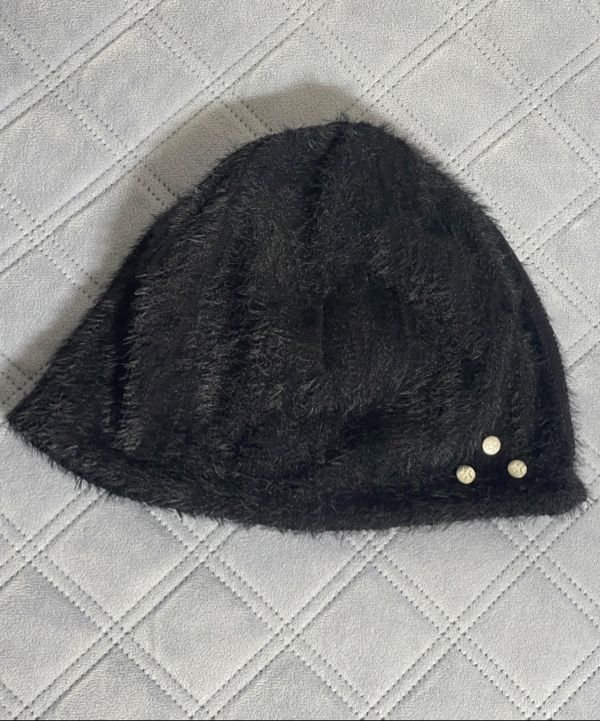 │bauf│ Star Rivet Fluffy Beanie Brown BH24FW-UBRN1 MUSINSA | BAUF Star Rivet Fluffy Beanie [Brown]
