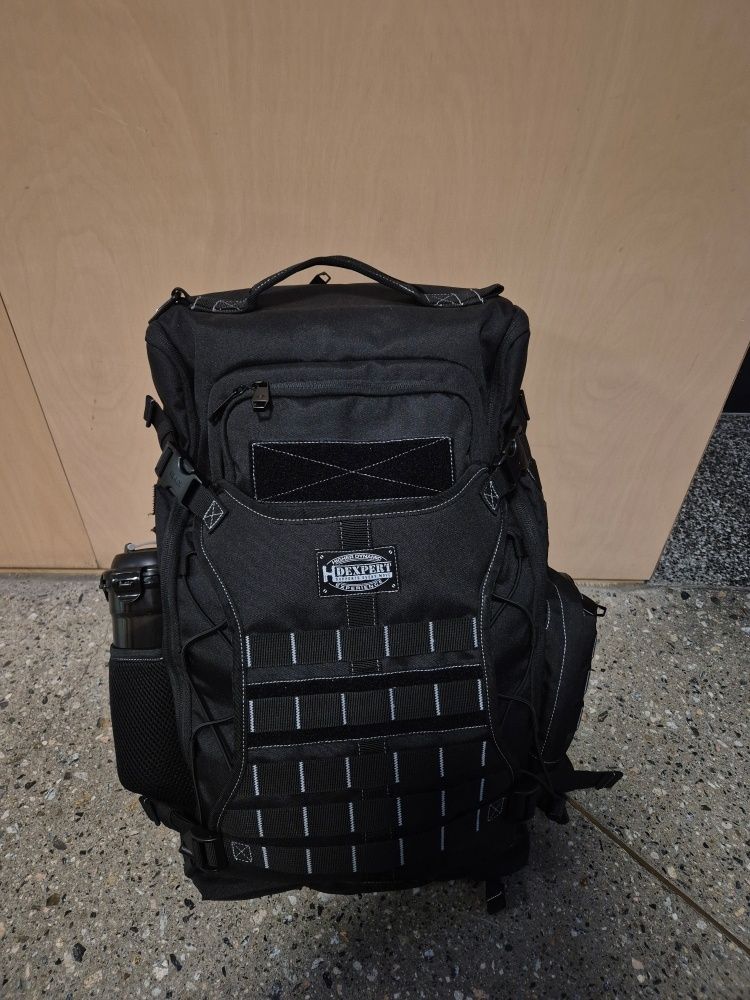 MUSINSA公式 | HDEX ジムコーデュラタクティカルバックパック (ブラック)