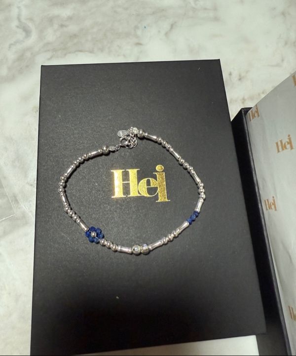 韓国発【Hei】(Silver925) crystal flowers bracelet☆追跡送 MUSINSA | HEI [sv925] crystal flowers bracelet
