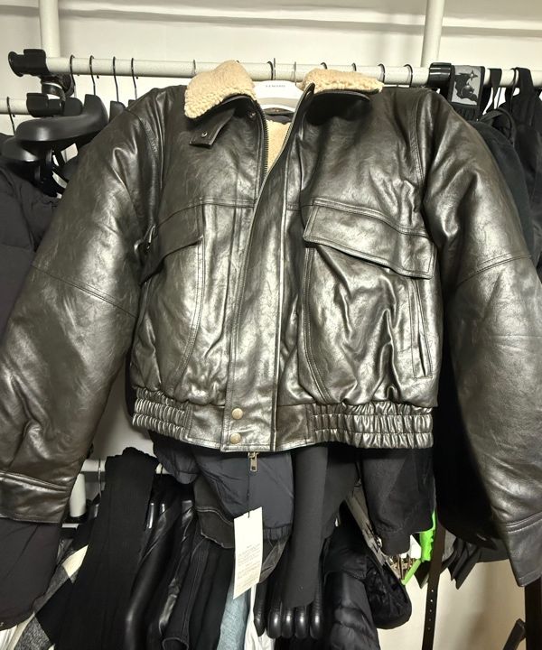 MUSINSA | LEMARD Flying Mustang Jacket - Black