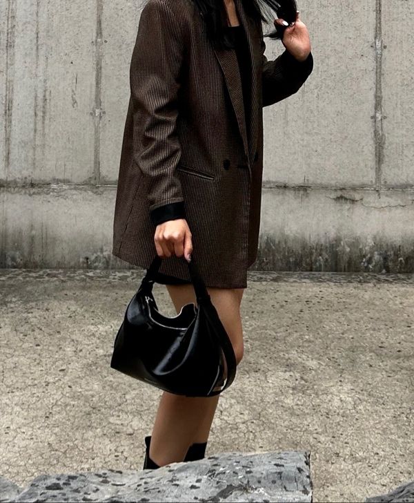 トートバッグ masmarulez 3way belted mini hobo bag Black 5012114314 MUSINSA | MASMARULEZ 3way belted mini hobo bag _ Black