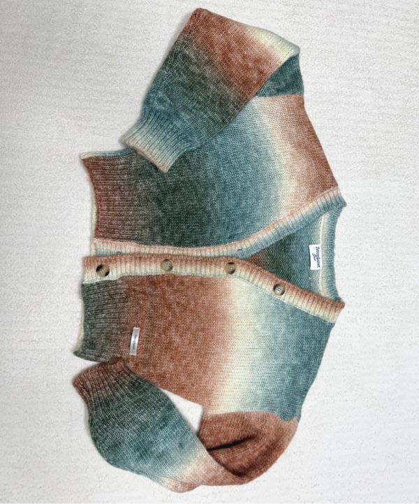 MUSINSA | ZEROPLANET Nora Two Way Button Cardigan [FOREST]