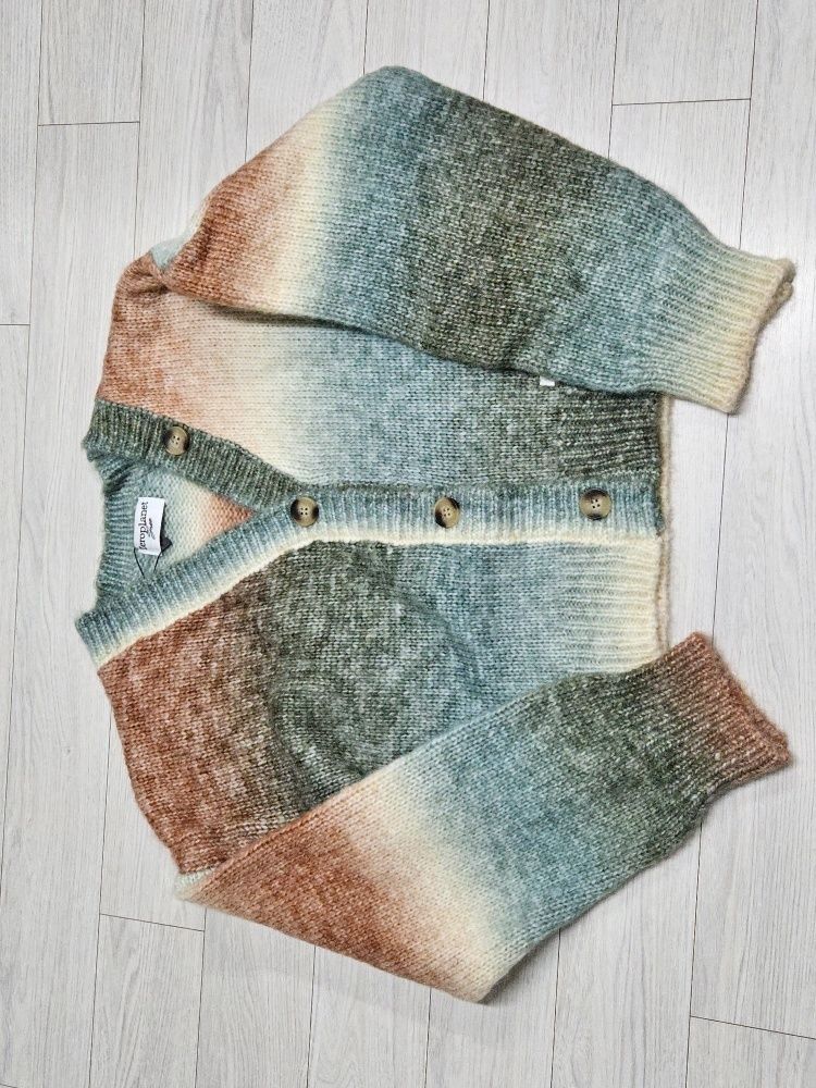 MUSINSA | ZEROPLANET Nora Two Way Button Cardigan [FOREST]