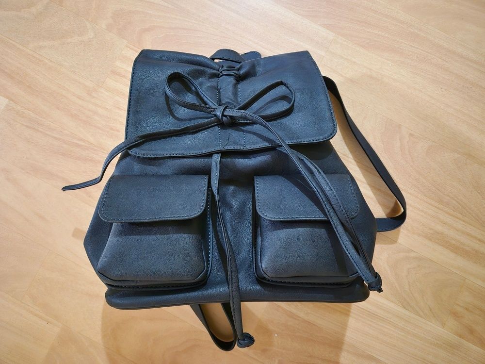 ZEROPLANET☆VEGAN LEATHER SHIRRING RIBBON BACKPACK MUSINSA | ZEROPLANET Vegan Leather Shirring Ribbon Backpack