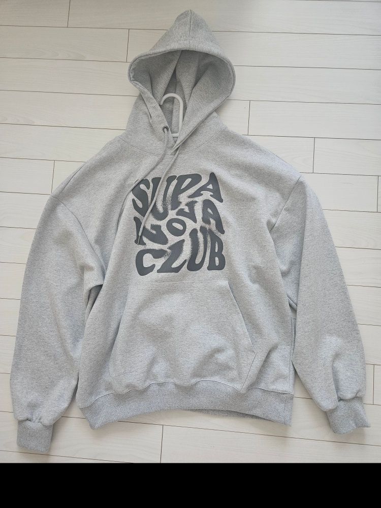 MUSINSA | NP STUDIO Supernova Logo Overfit Hooded T-Shirt Black