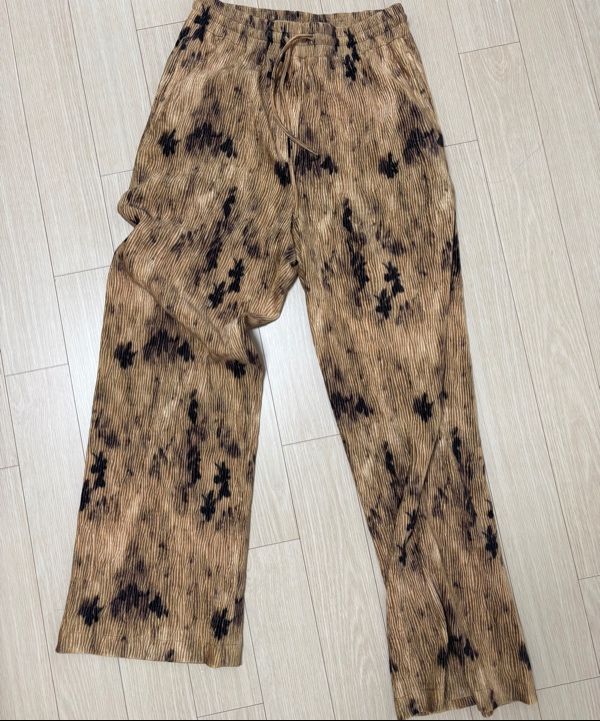 Enor★SMUDGE VELOUR BANDING PANTS ジェニーバンディングパンツ Enor☆SMUDGE VELOUR BANDING PANTS ジェニーバンディングパンツ