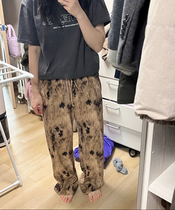 Enor★SMUDGE VELOUR BANDING PANTS - BEIGE MUSINSA | EN OR SMUDGE VELOUR BANDING PANTS - BEIGE