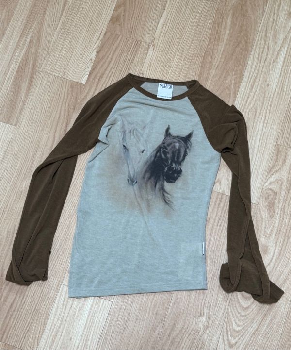 Howdy Raglan Tee Cream – SCULPTOR JAPAN