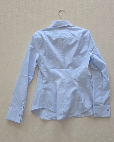 MUSINSA | SCULPTOR Tie Button Down Shirt Classic Blue