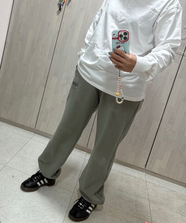 MUSINSA公式 | REST&RECREATION LOGO OVERSIZED LONG SLEEVE T