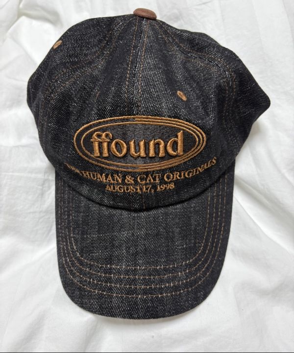 ◆human n cat◆ Pound Denim Ball Cap Black MUSINSA | HUMAN N CAT Pound Denim Ball Cap [Black]
