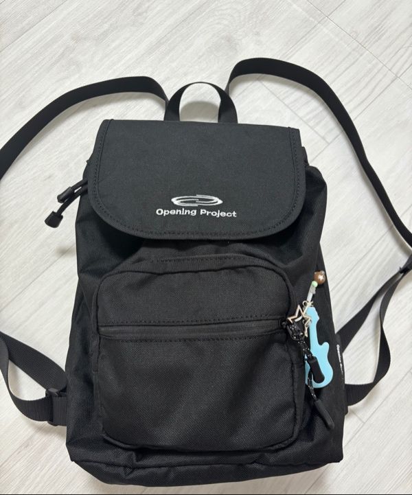 MUSINSA | OPENING PROJECT Mini Pocket Backpack - Black