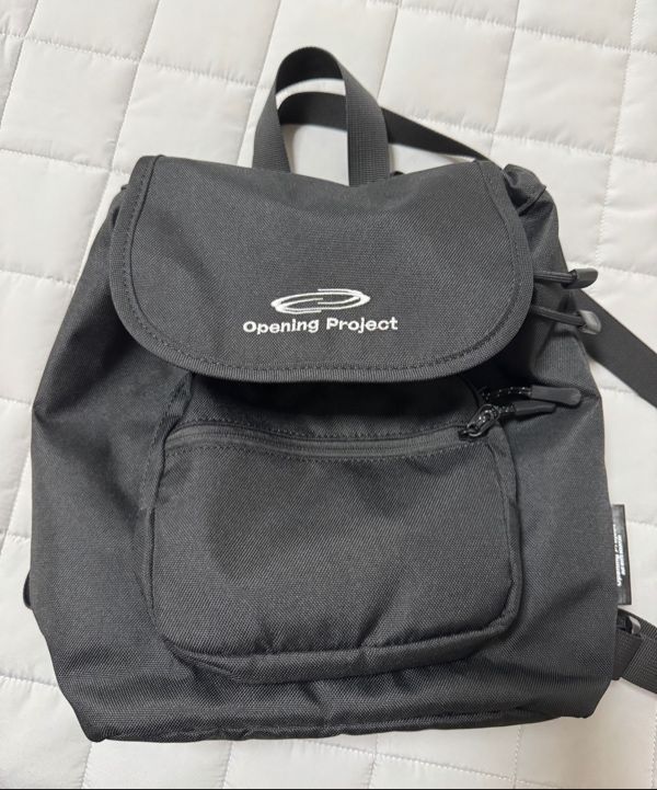 バックパック・リュック OPENING PROJECT Mini Pocket Backpack 5BJH1331 MUSINSA | OPENING PROJECT Mini Pocket Backpack - Black
