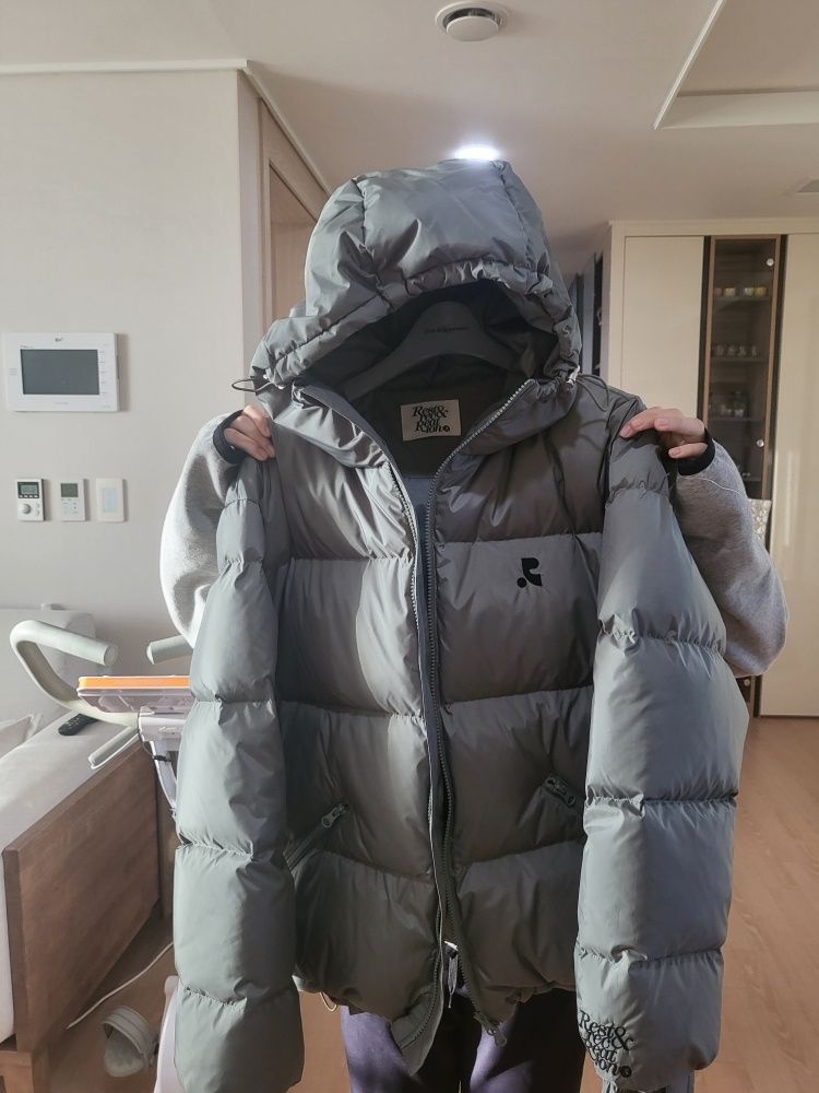 Rest&Recreation ジャケット ブルゾン アウター musinsa MUSINSA公式 | REST&RECREATION 2WAY HOOD DOWN JACKET - KHAKI