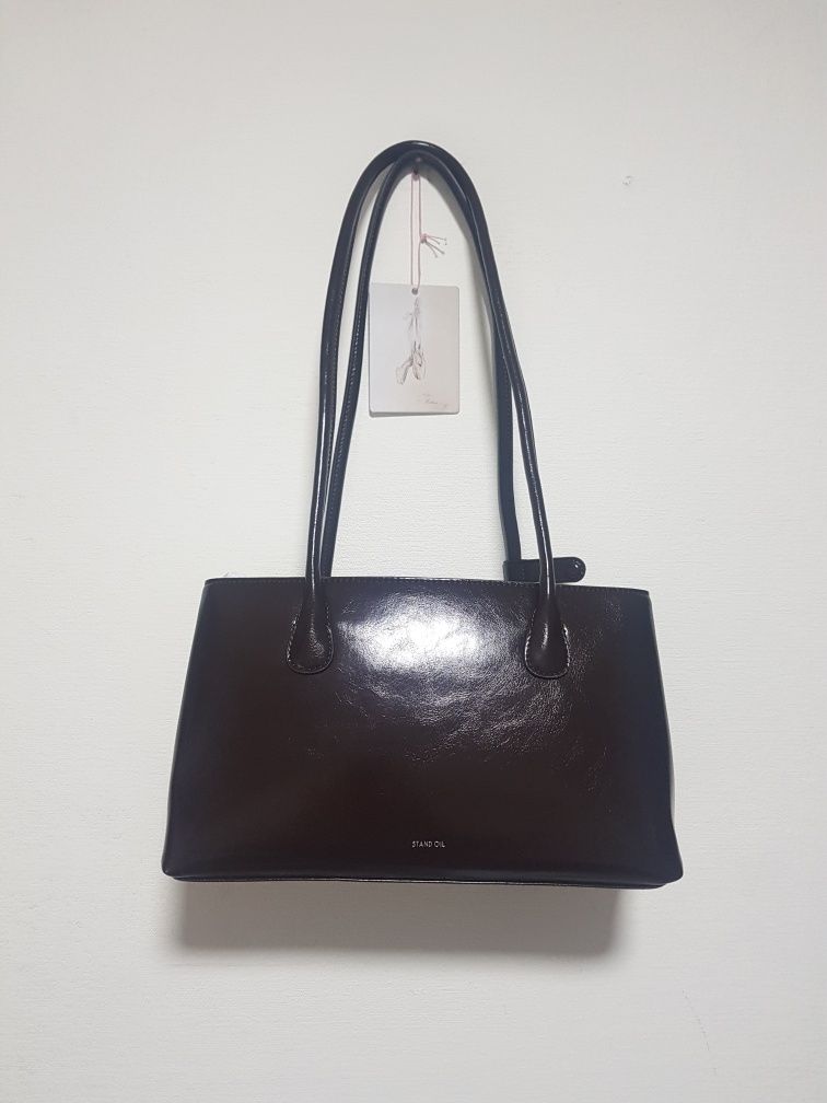 新品未使用！STANDOIL Square Low Bag ブラック Square Low Bag · スクエアローバッグ (ブラック) – Stand Oil Japan