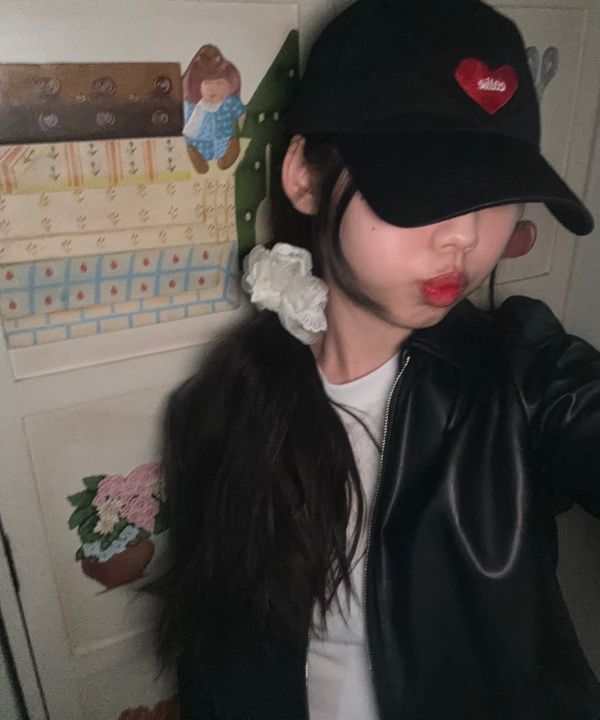 ◆as if calie◆ CALIE HEART BALL CAP BLACK CA24CAC001BK MUSINSA | ASIF CALIE CALIE HEART BALL CAP BLACK