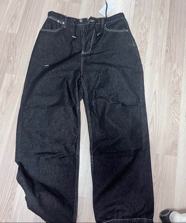 【MUCENT】Maxi Back Pocket Big Logo Denim★追跡可 MUSINSA | MUCENT Maxi Back Pocket Big Logo Denim Unisex (2