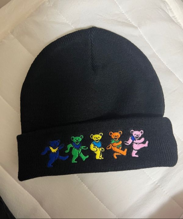 MUSINSA | thisisneverthat® GD Dancing Bears Beanie Black
