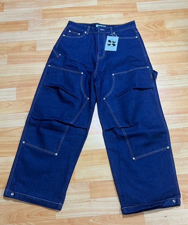 MUSINSA公式 | 9999ARCHIVE Double Knee Denim Pants