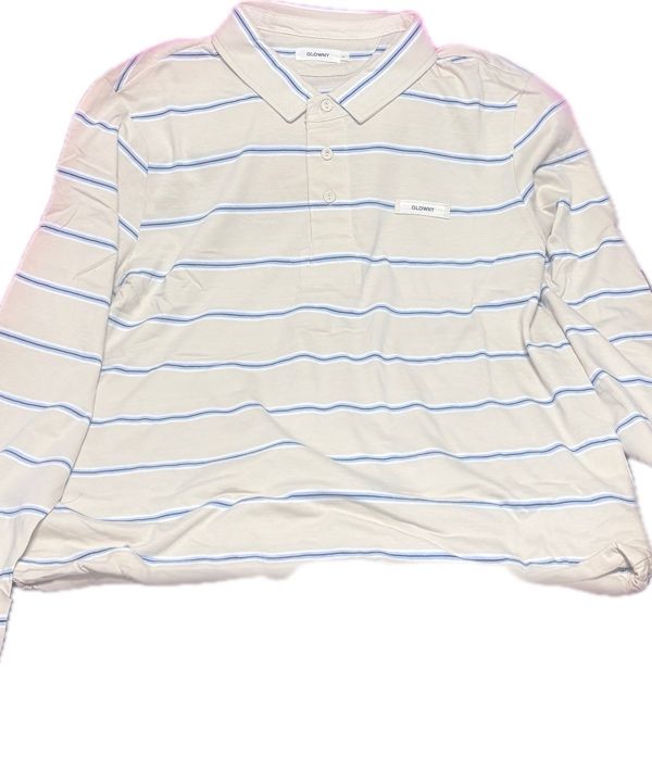 MUSINSA | GLOWNY TERRY PK LONG SLEEVE (CREAM)