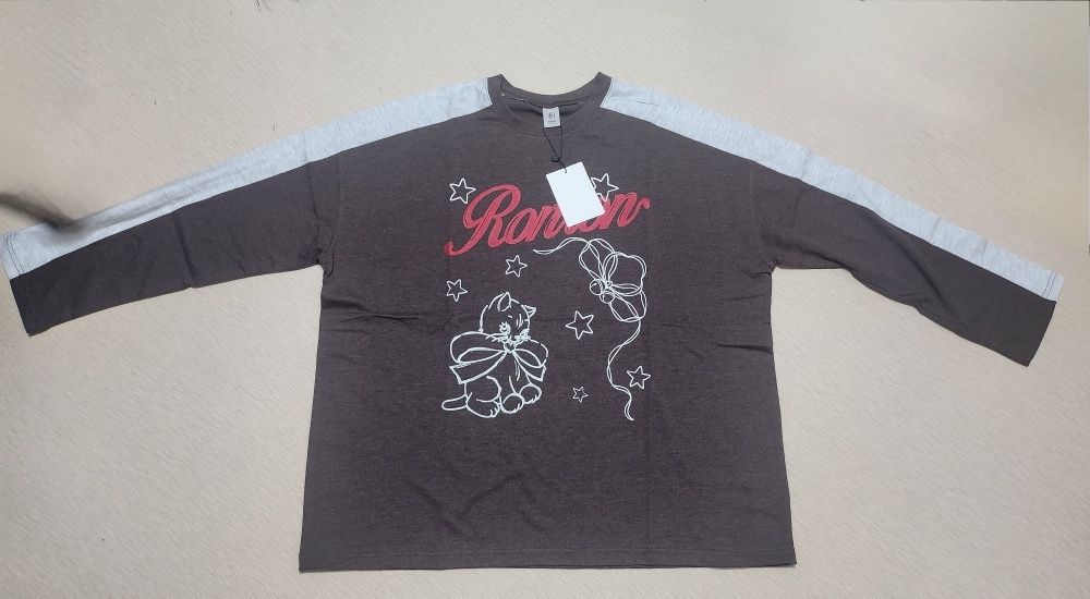 RONRON★韓国★人気★COLORED CRAYON CAT LONG SLEEVE 3色 MUSINSA | RONRON COLORED CRAYON CAT LONG SLEEVE VINTAGE BROWN