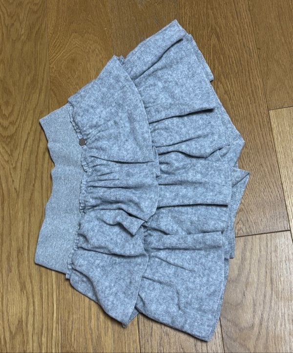 MUSINSA | RONRON ANGORA CANCAN RUFFLE PANTSKIRT BLACK