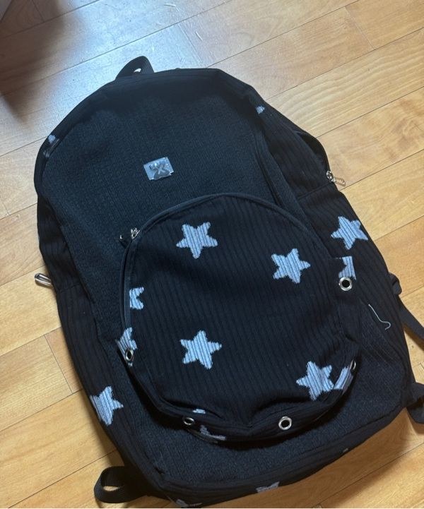 MUSINSA | MUWM Nest Backpack (Black Star)