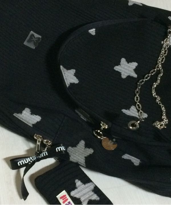 韓国商品/MUWM Nest Backpack (Black Star) MUSINSA | MUWM Nest Backpack (Black Star)