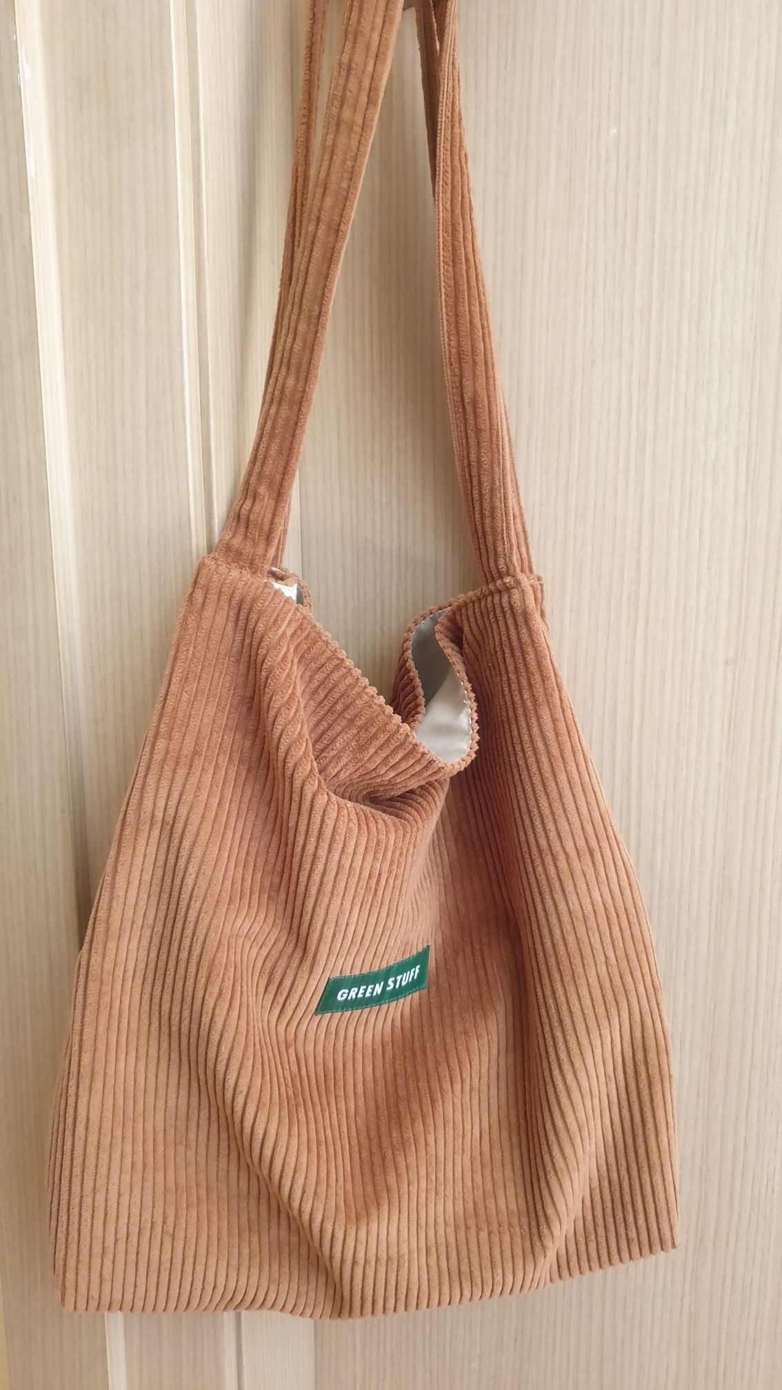 ショルダーバッグ・ポシェット GREEN STUFF Casual, boxy shopper bag 53 classic corduroy gol MUSINSA | GREEN STUFF Boxy Shopper Bag 53 Classic Corduroy